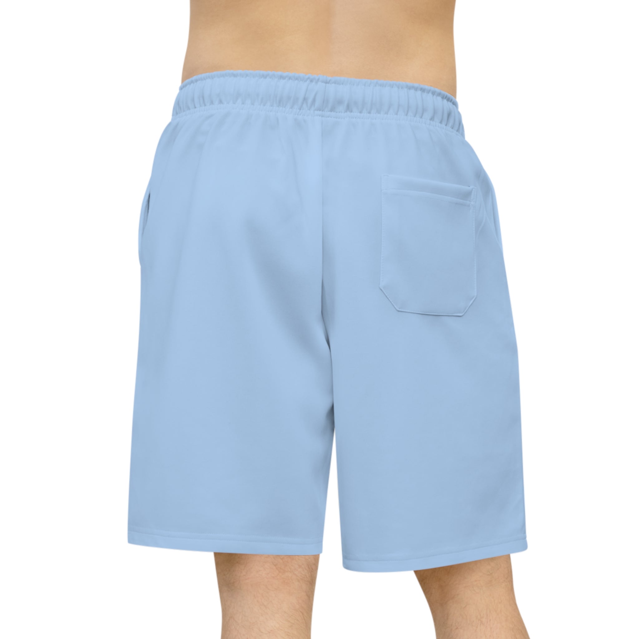 THE HAWK Athletic Long Shorts (Light Blue)