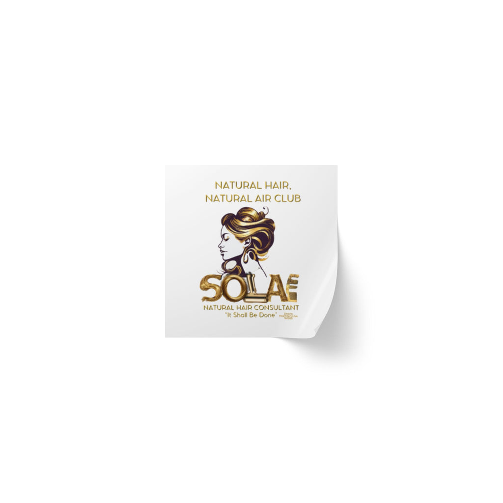 Solae Square Sticker Label Rolls