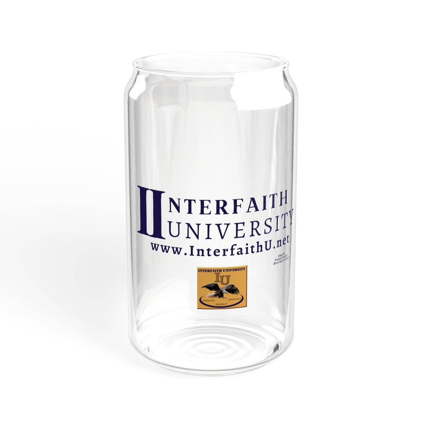 Interfaith University Sipper Glass, 16oz