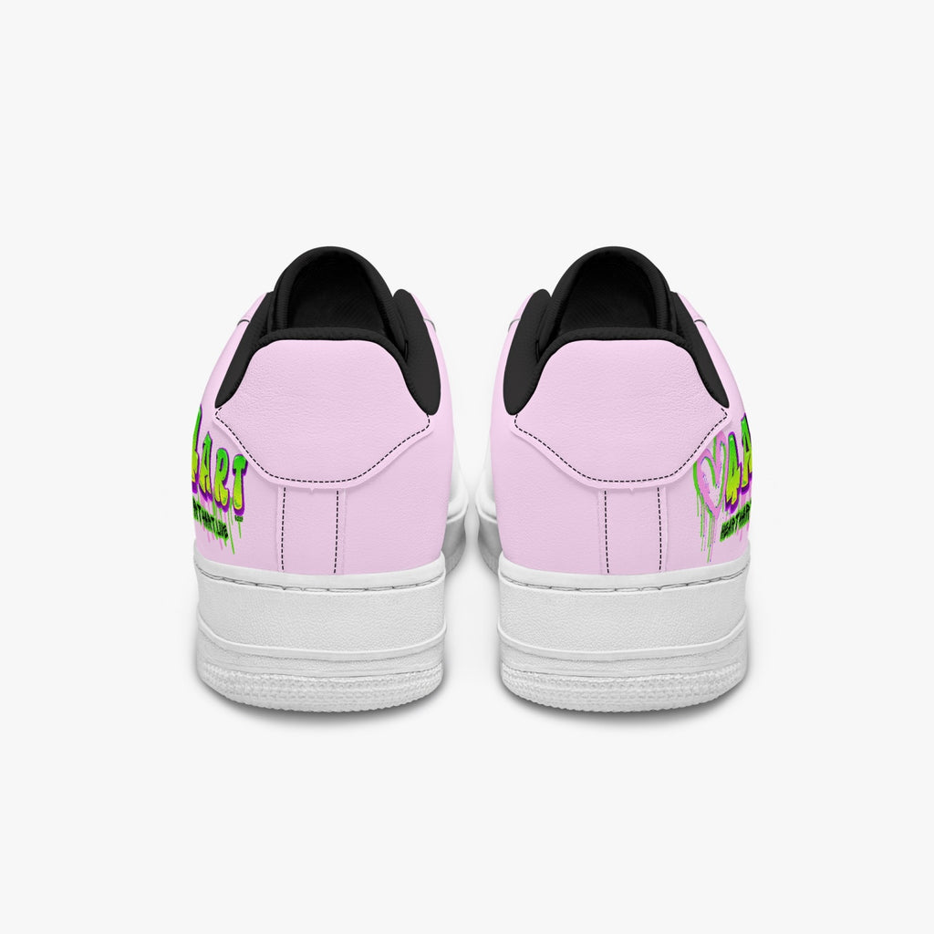 Heart4art Type 2 AF1 Low-Top Microfiber PU Leather Sports Sneakers