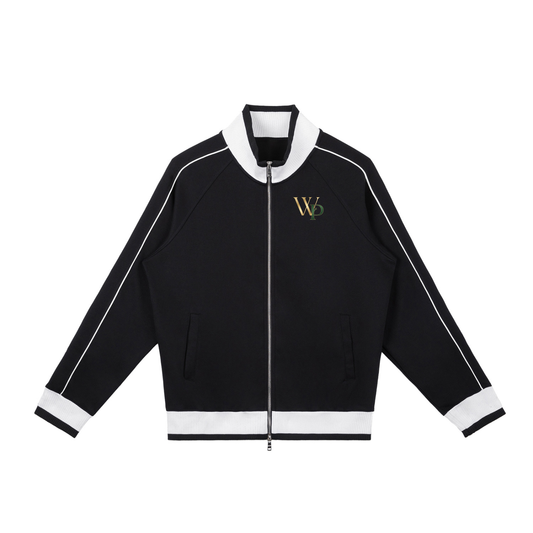 THE GENESIS COLLECTION: THE GARDEN Unisex Color Block Raglan Sleeve Zip Track Jacket