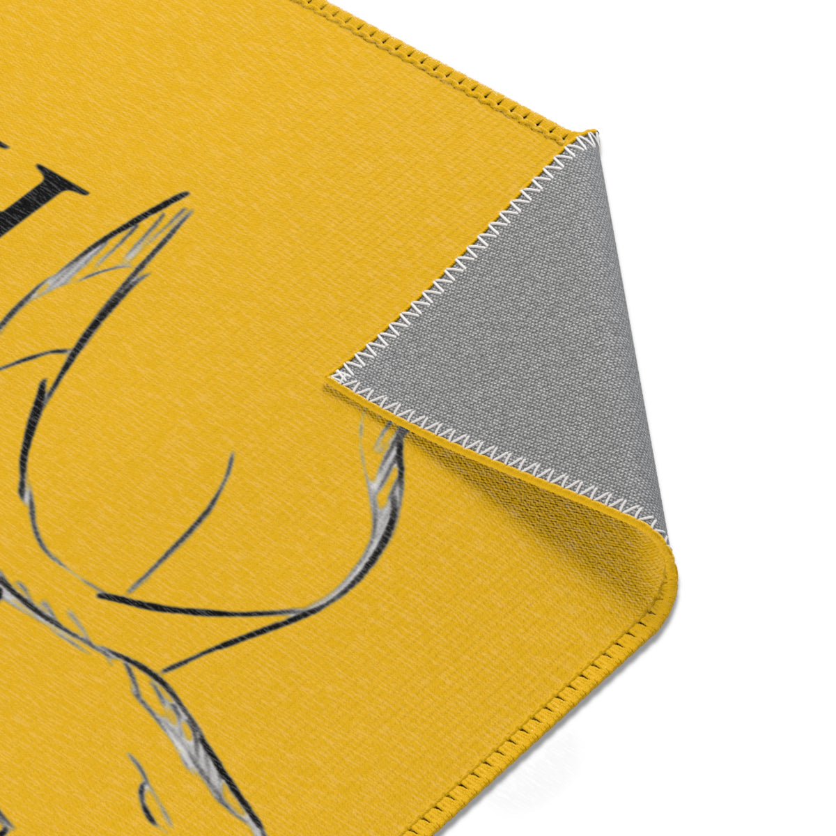 THE HAWK Area Rugs (GOLD)
