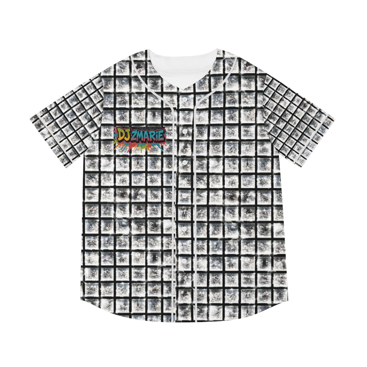 DJ ZMARIE Baseball Jersey (AOP)