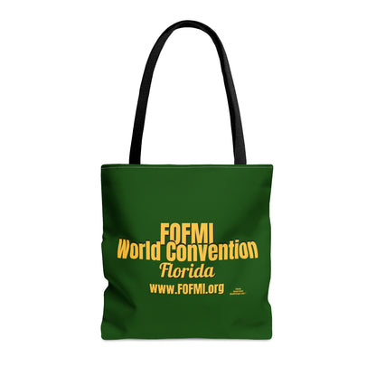 FOFMI WORLD CONVENTION Tote Bag (Green)