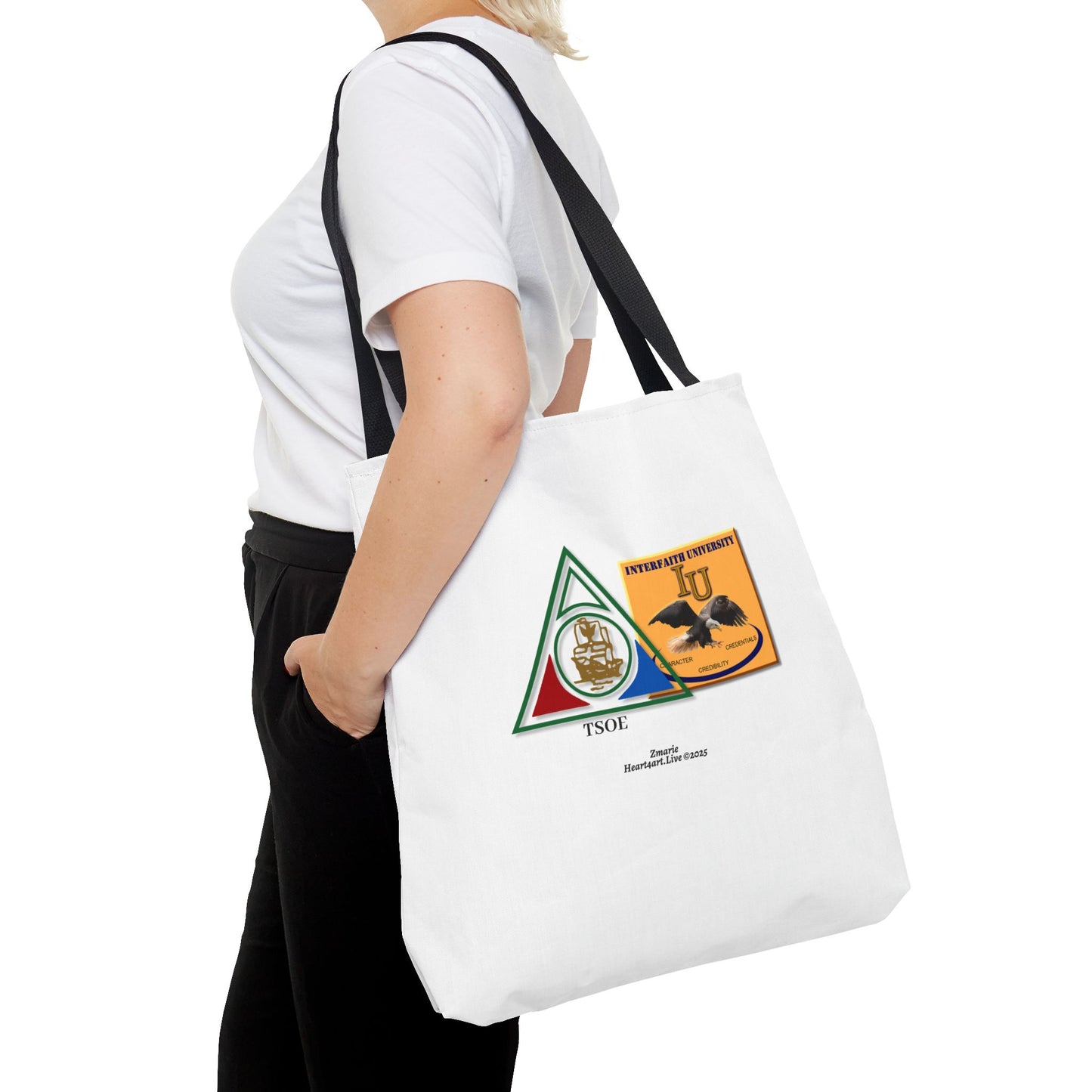 COTLG Jewel Dominion and Interfaith University Tote Bag