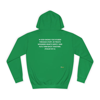 HANDLE WITH CARE Unisex College Hoodie