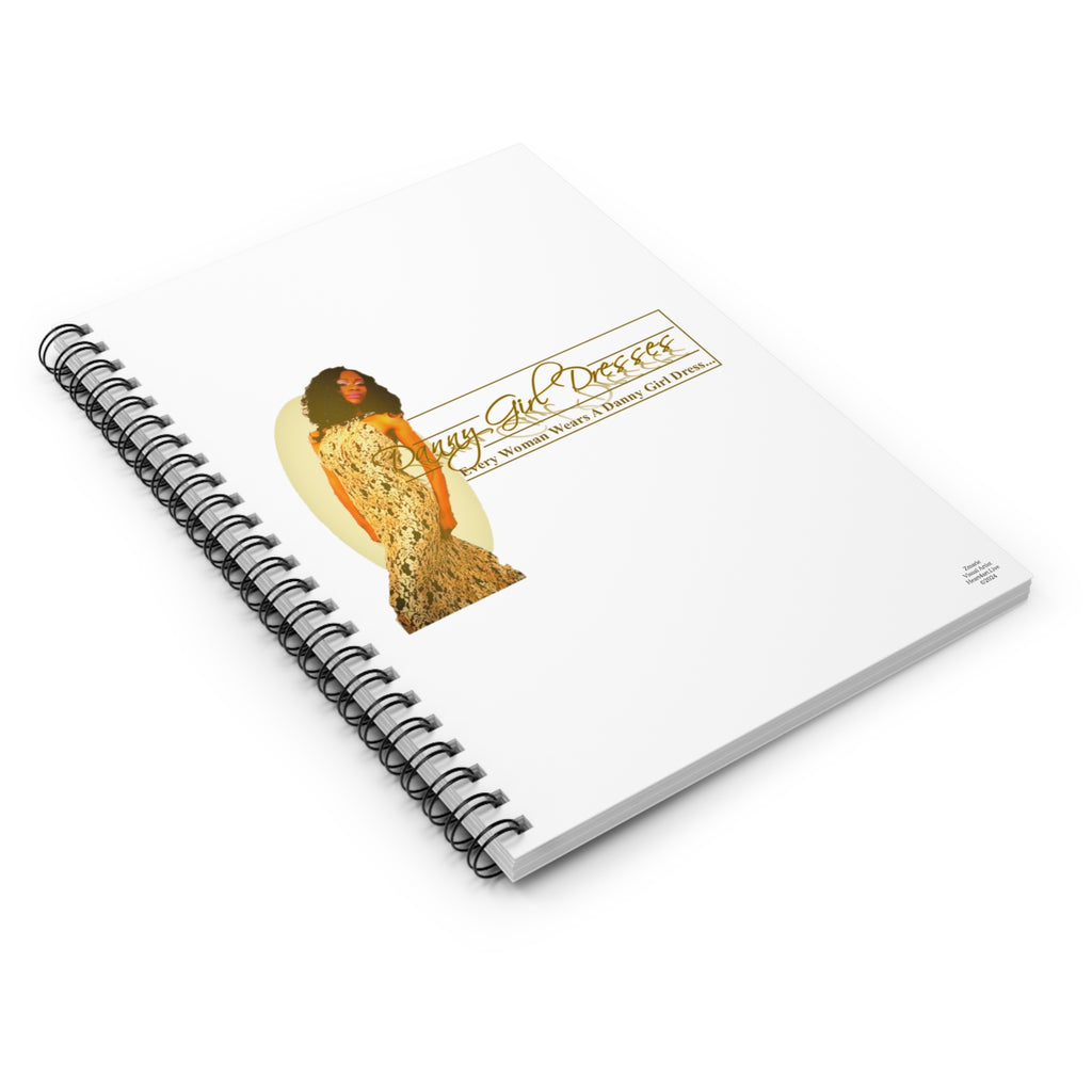 Danny Girl Dresses Spiral Notebook - Ruled Line