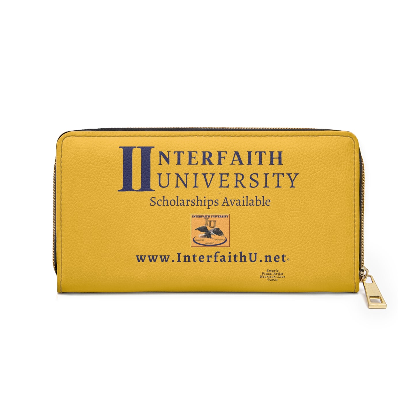 Interfaith University Zipper Wallet