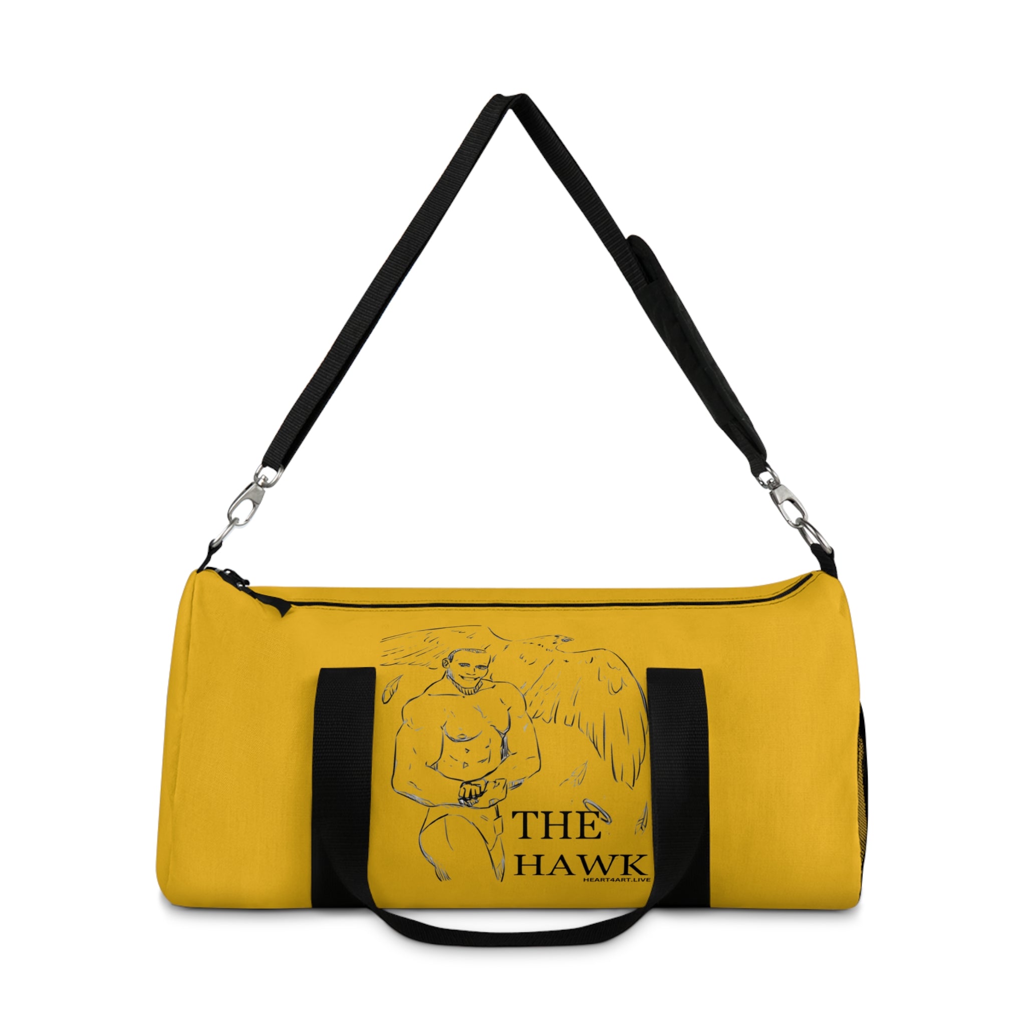 THE HAWK Duffel Bag (Gold)