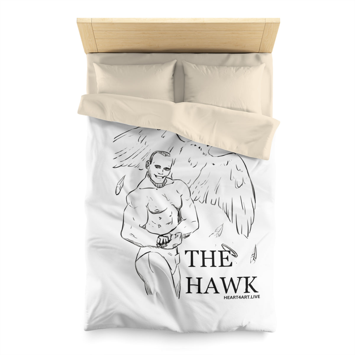 THE HAWK Microfiber Duvet Cover