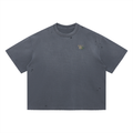 THE GENESIS COLLECTION: GARDEN Unisex Vintage Washed Distressed Boxy Oversized T-Shirt