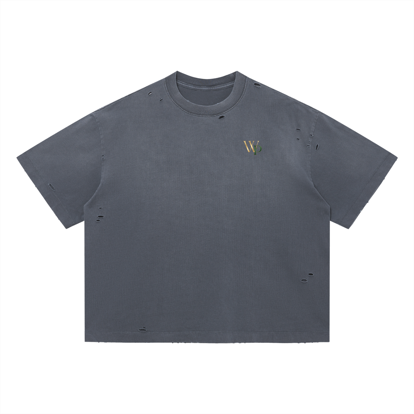 THE GENESIS COLLECTION: GARDEN Unisex Vintage Washed Distressed Boxy Oversized T-Shirt