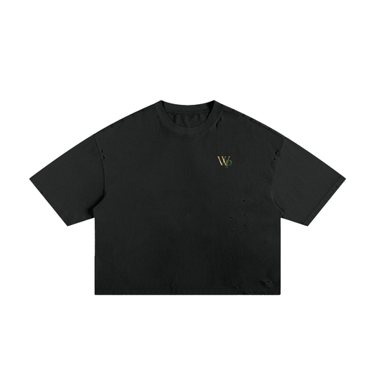 THE GENESIS COLLECTION: GARDEN Unisex Classic Frayed Boxy Tee