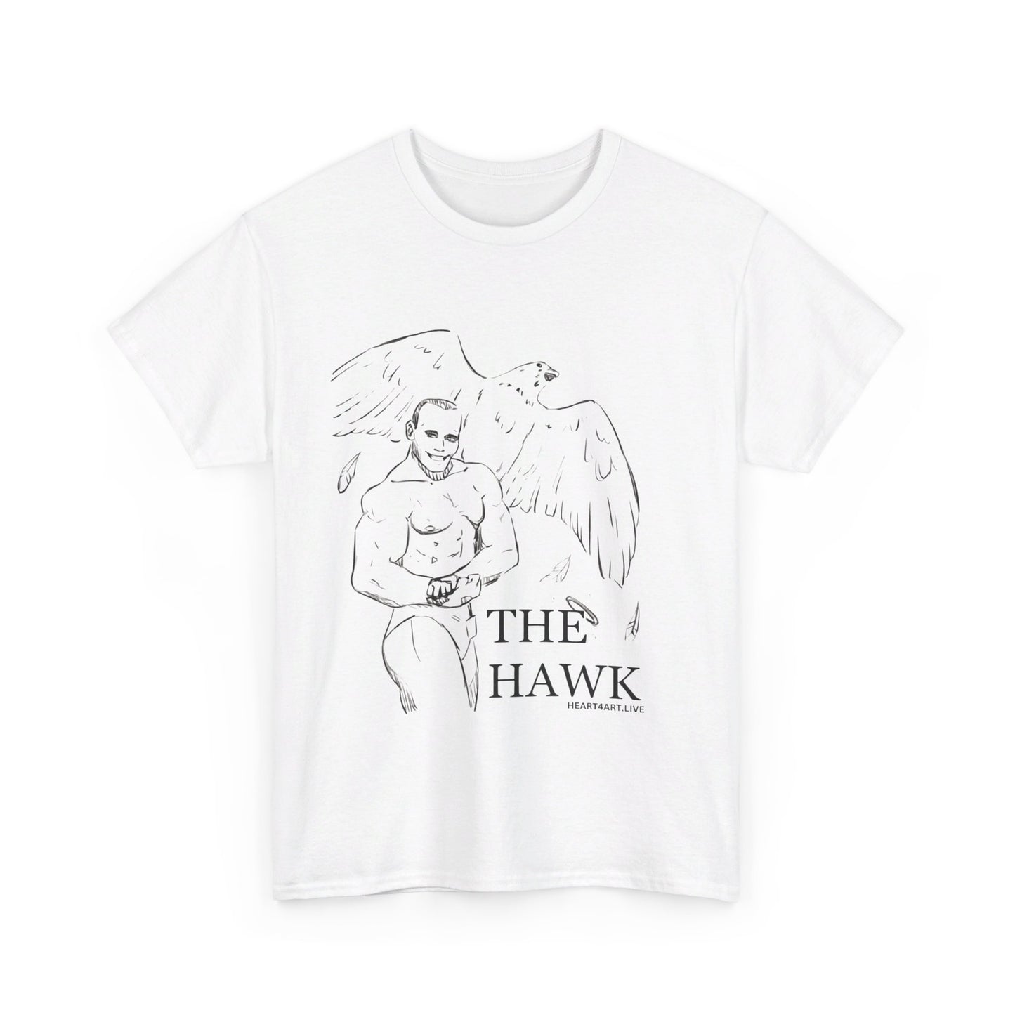 THE HAWK Unisex Heavy Cotton Tee