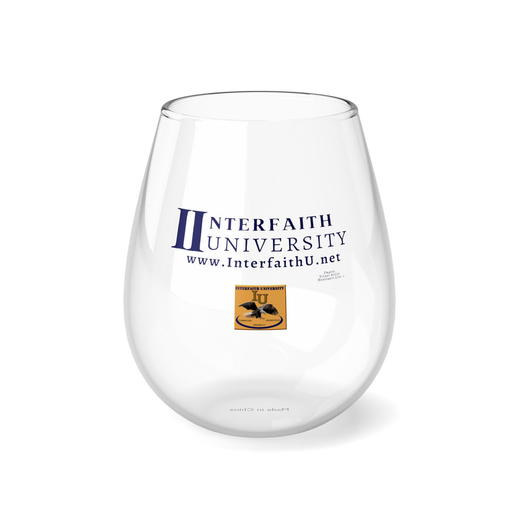 Interfaith University Stemless Glass, 11.75oz
