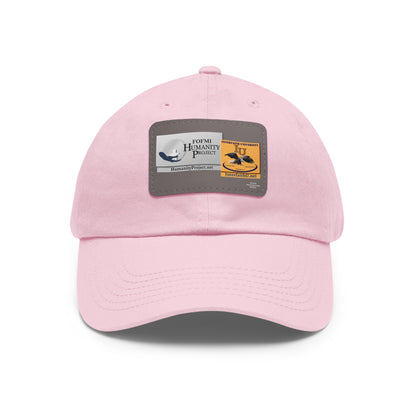 IU/FOFMI Baseball Cap with Leather Patch (Rectangle)