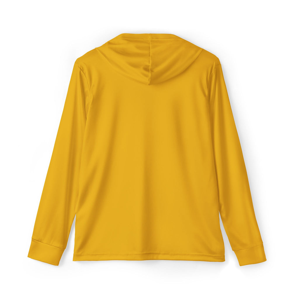 THE HAWK Men's Sports Warmup Hoodie (AOP) Gold