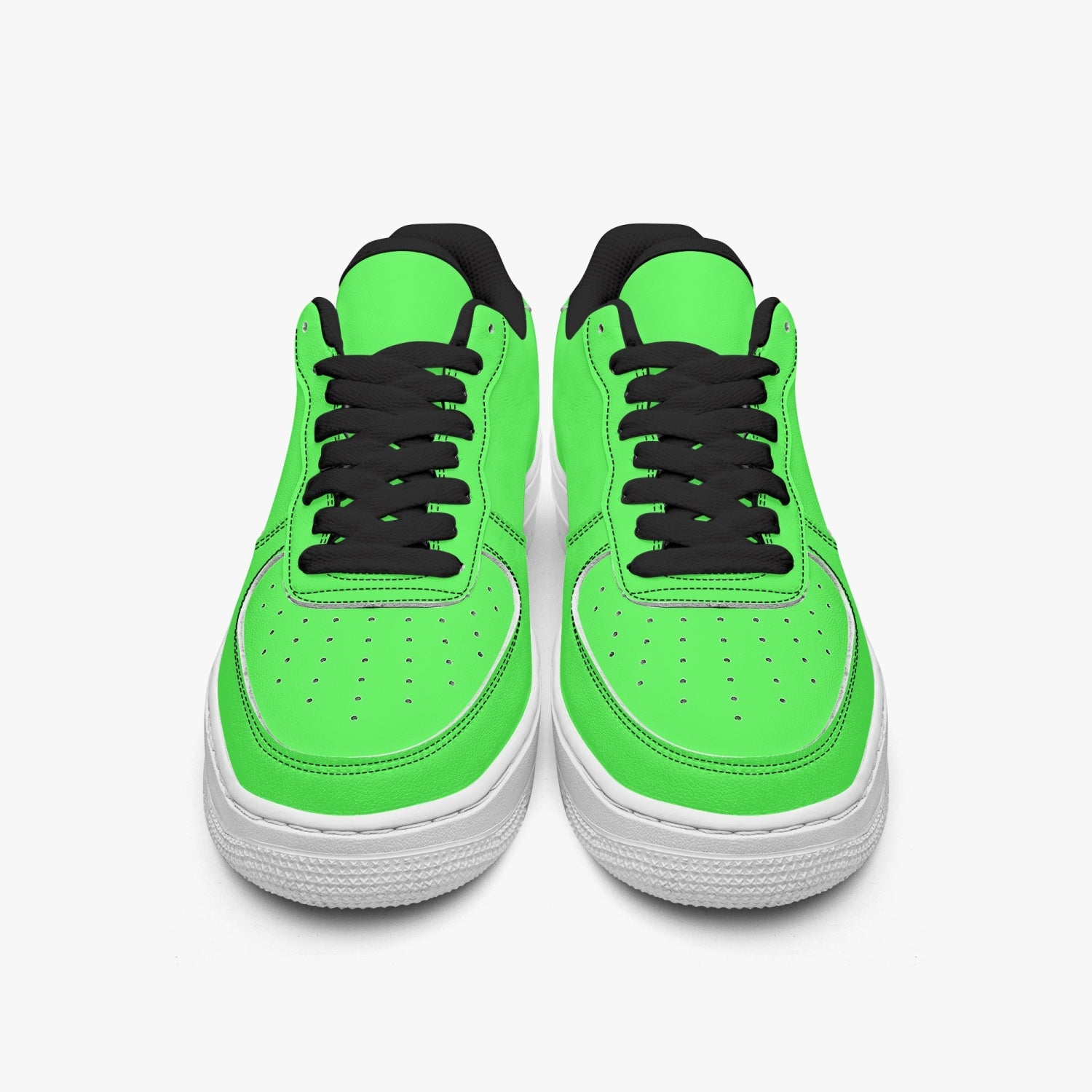 Heart4art Type 2 AF1 Low-Top Microfiber PU Leather Sports Sneakers