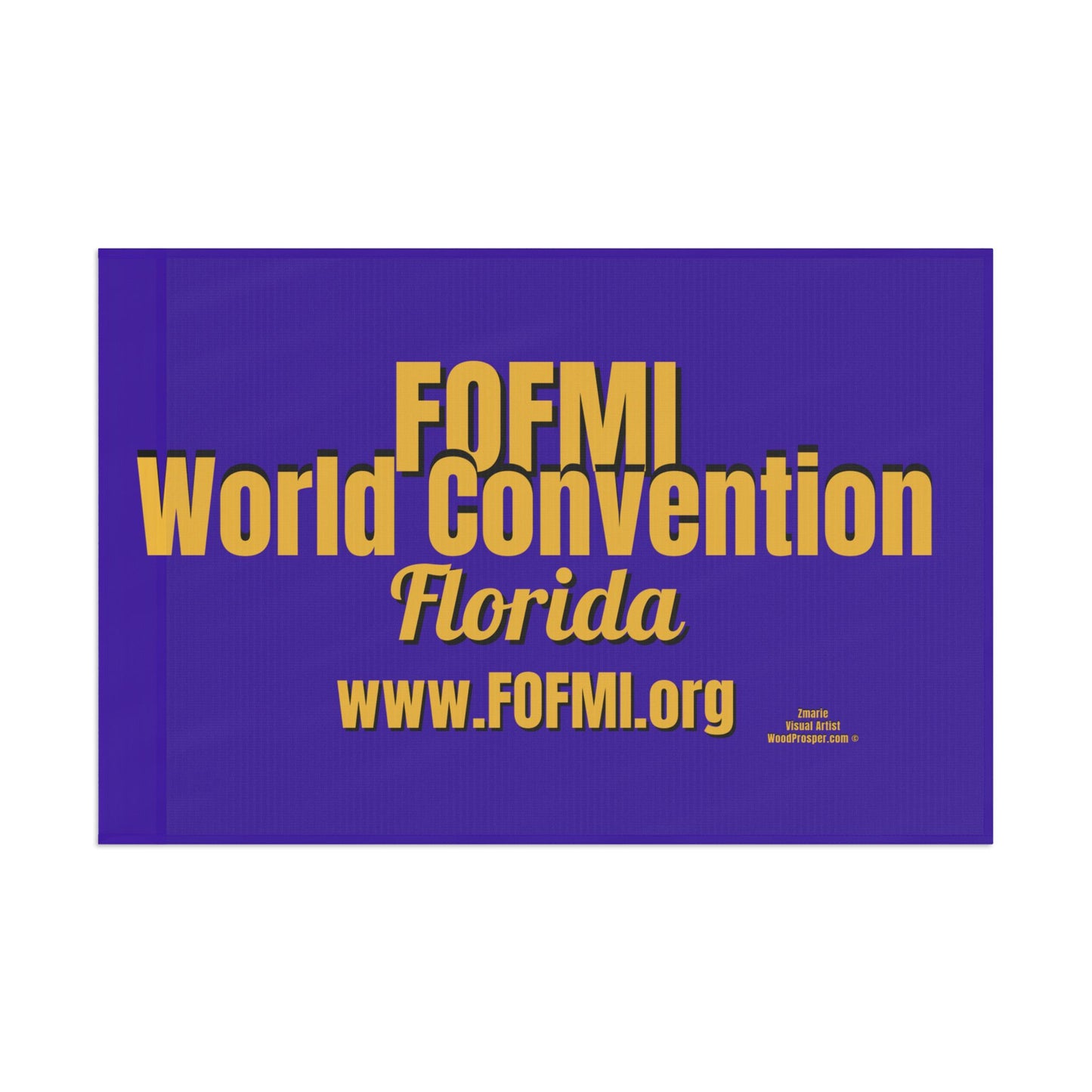 FOFMI WORLD CONVENTION Purple Flag