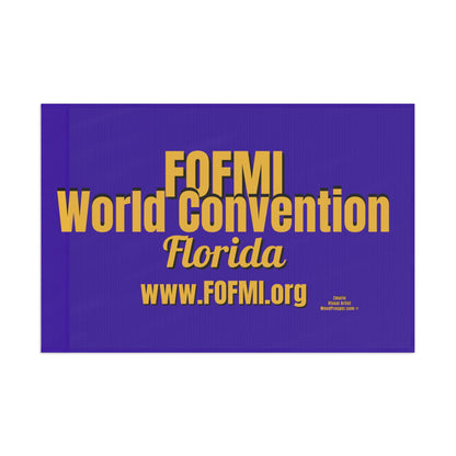 FOFMI WORLD CONVENTION Purple Flag