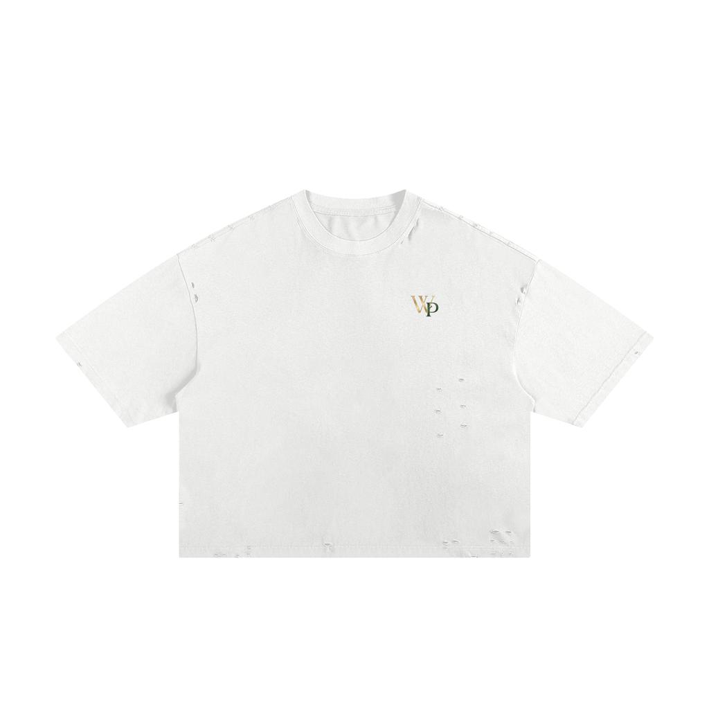 THE GENESIS COLLECTION: GARDEN Unisex Classic Frayed Boxy Tee