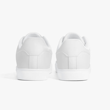 Heart4art Classic Low-Top Leather Sneakers - White/Black