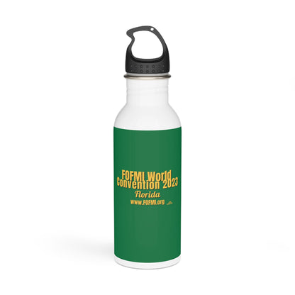 FOFMI WORLD CONVENTION 2023 Stainless Steel Water Bottle (Green)