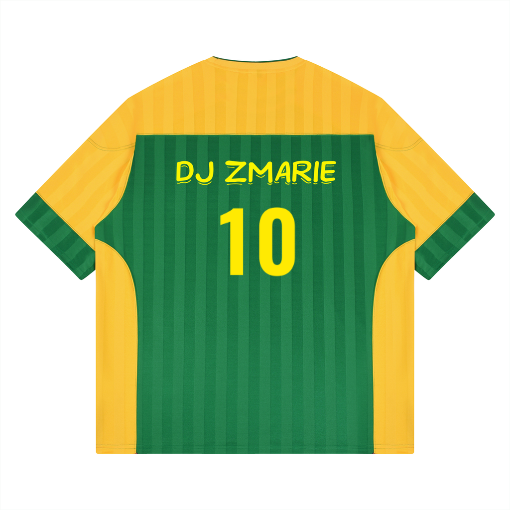 DJ ZMARIE BRAZIL Unisex Striped Raglan Jersey