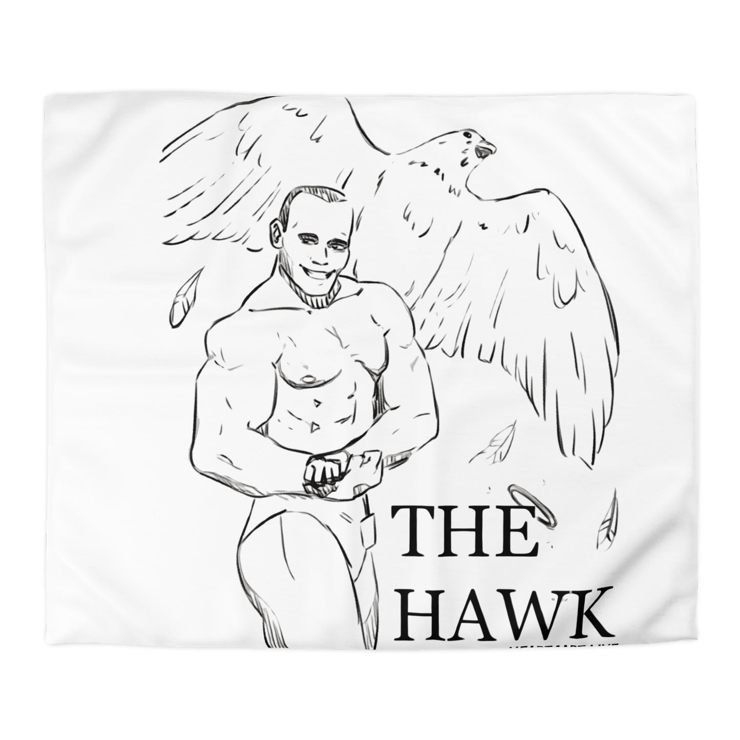 THE HAWK Microfiber Duvet Cover