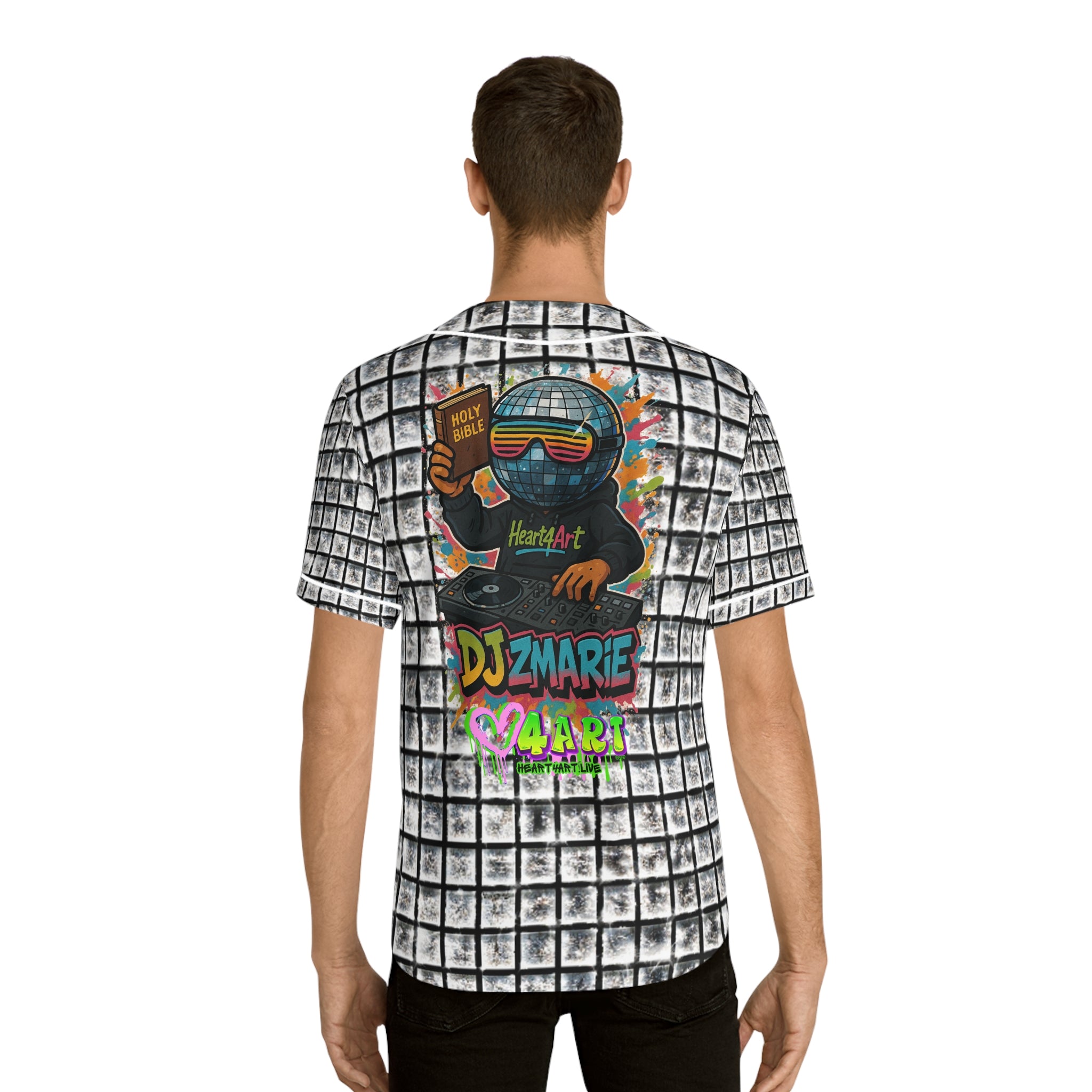 DJ ZMARIE Baseball Jersey (AOP)