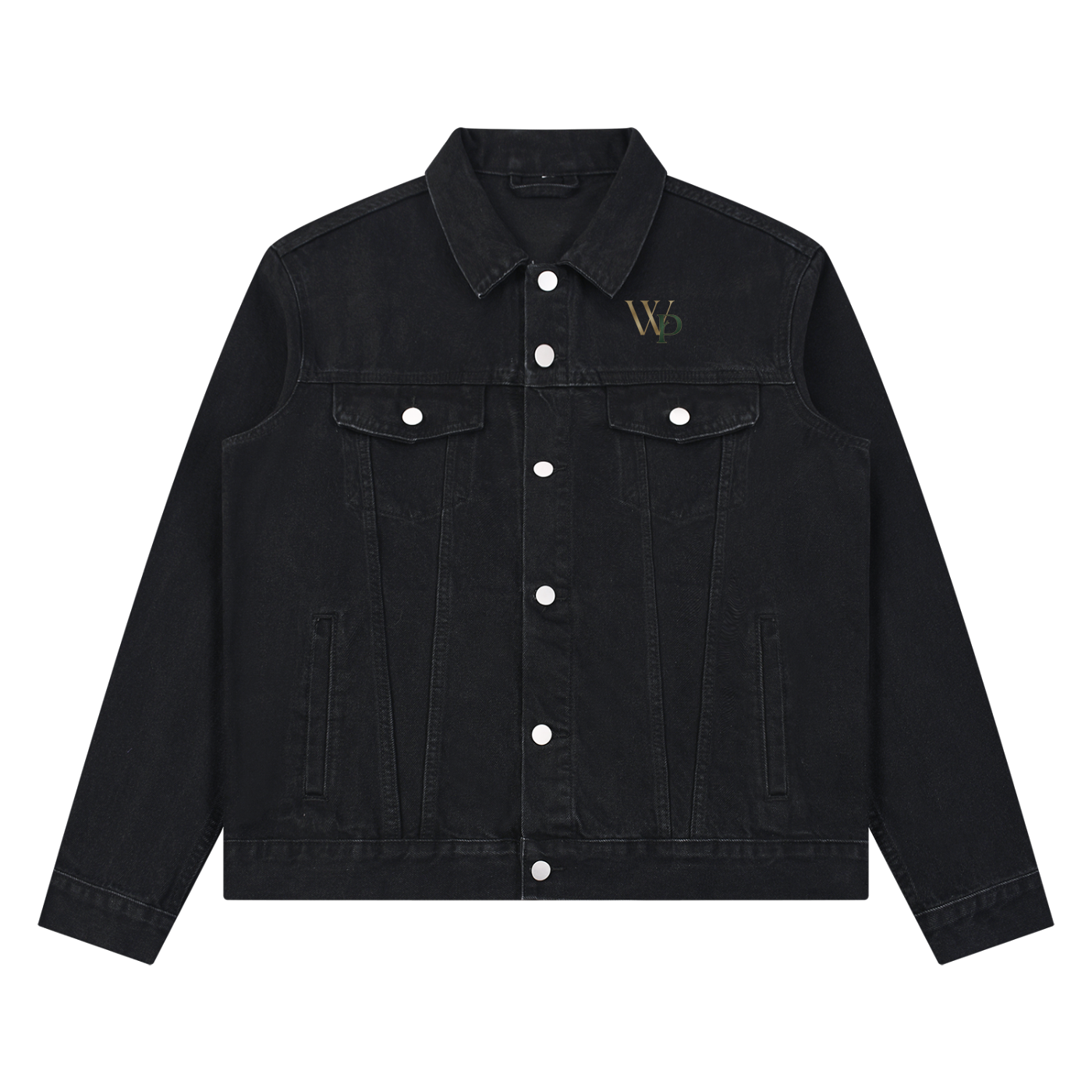 THE GENESIS COLLECTION: THE GARDEN Unisex Vintage Wash Denim Jacket