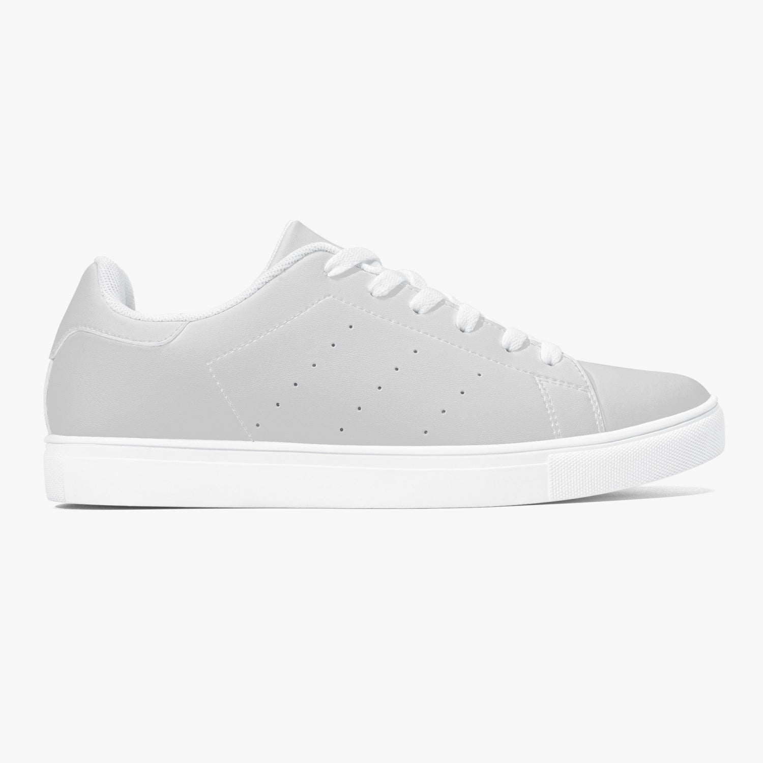 Heart4art Classic Low-Top Leather Sneakers - White/Black