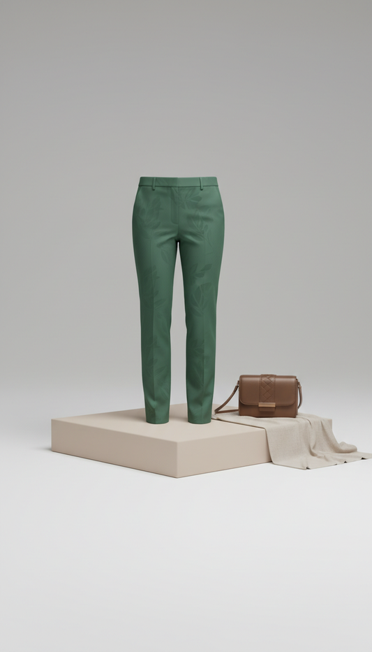 Sanctuary green tailored trousers