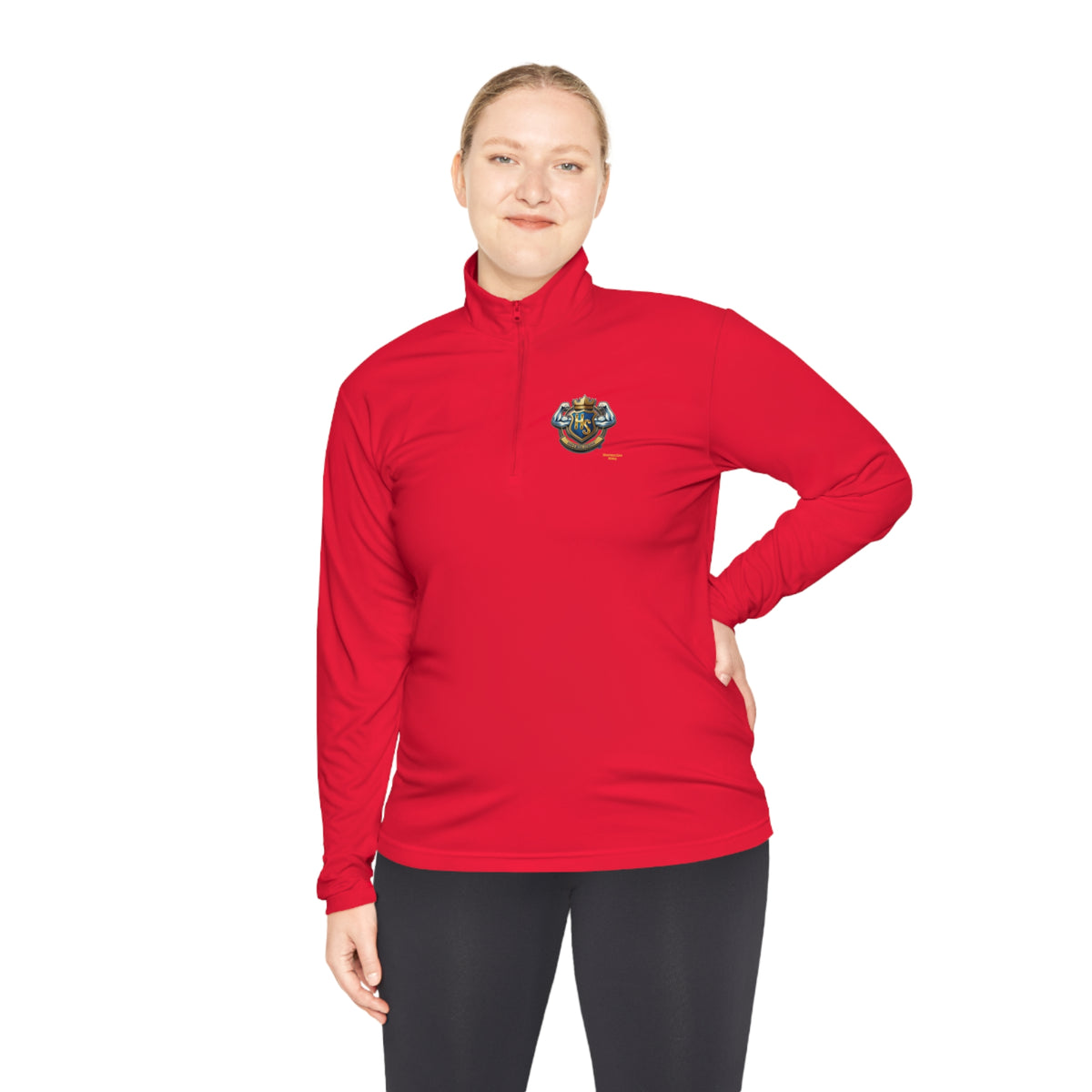 HOFFMAN STRONG Unisex Quarter-Zip Pullover