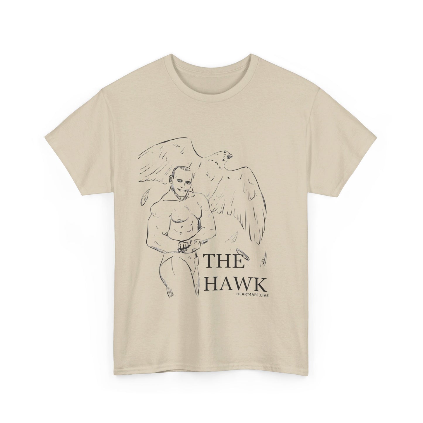 THE HAWK Unisex Heavy Cotton Tee