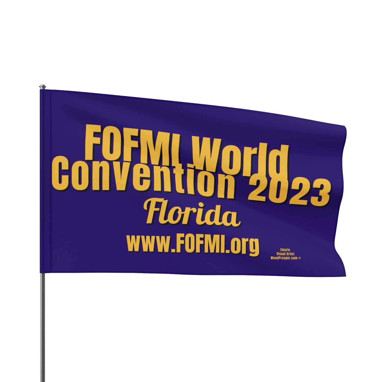 FOFMI WORLD CONVENTION 2023 Purple Flag