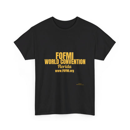 FOFMI WORLD CONVENTION Unisex Heavy Cotton Tee