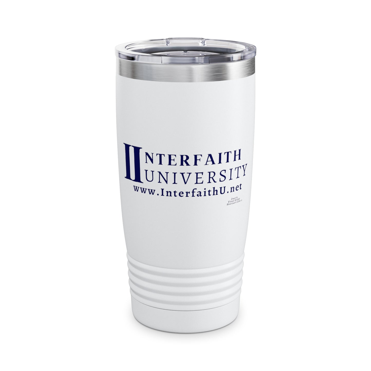 Interfaith University Ringneck Tumbler, 20oz (White)