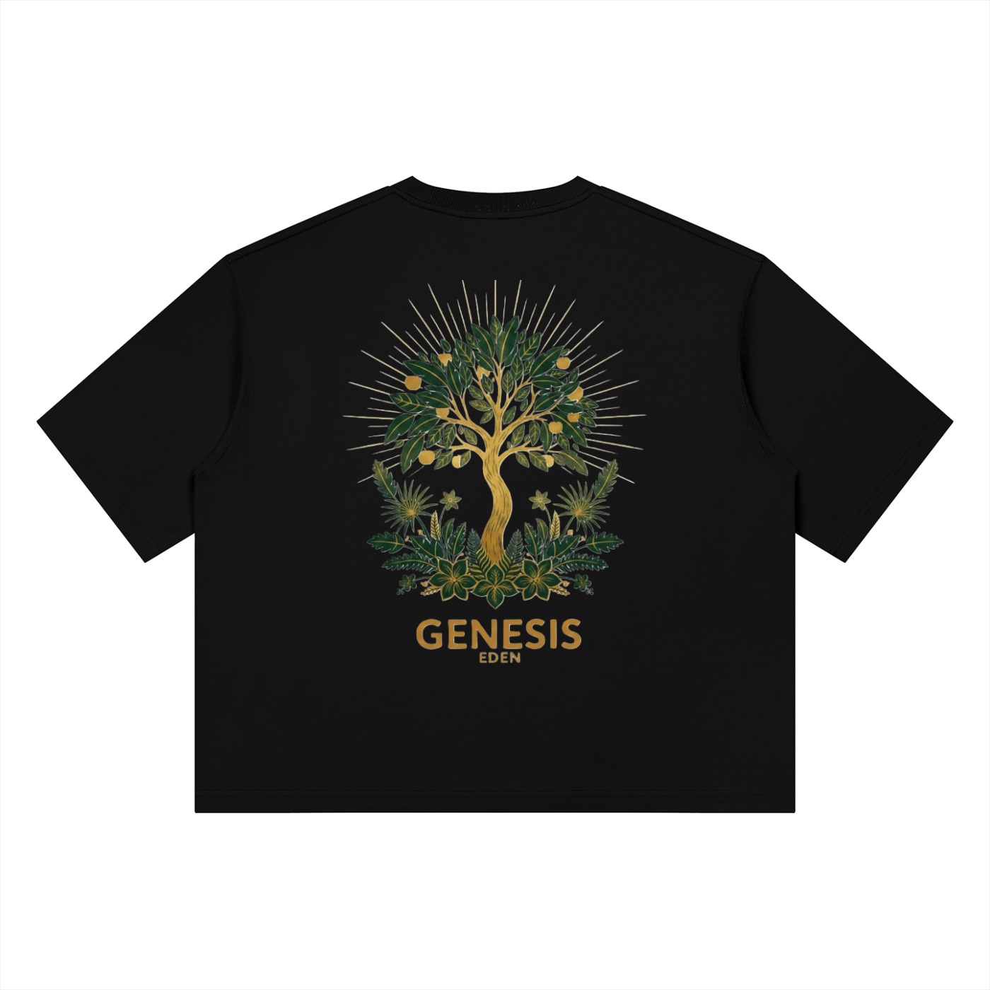 THE GENESIS COLLECTION: GARDEN Unisex Heavyweight Boxy T-Shirt