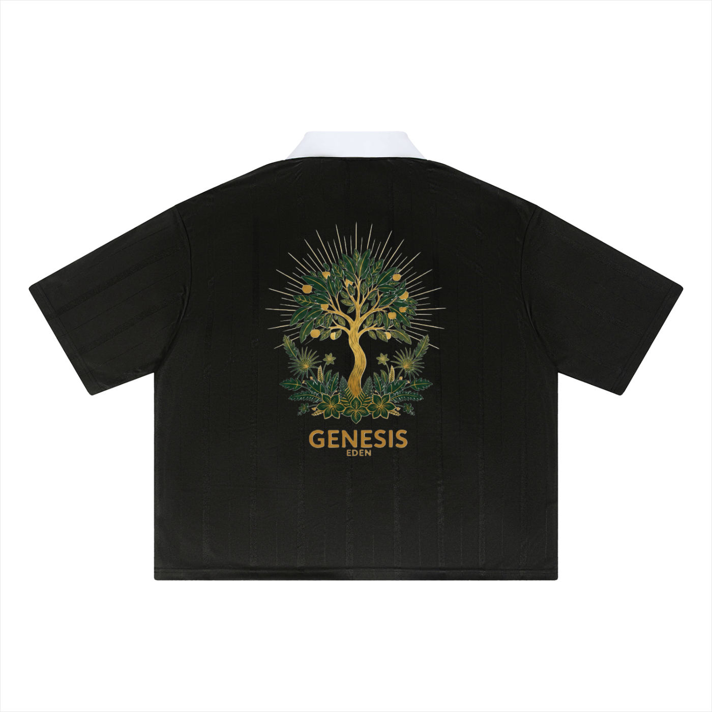 THE GENESIS COLLECTION: GARDEN Unisex Striped Boxy Soccer Jersey