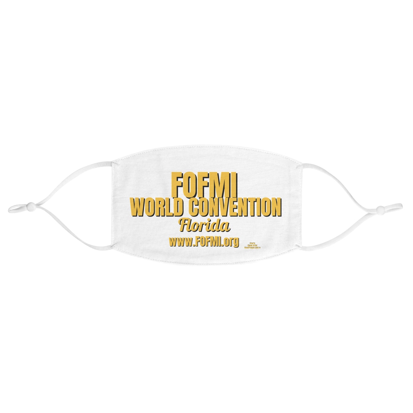 FOFMI WORLD CONVENTION Fabric Face Mask