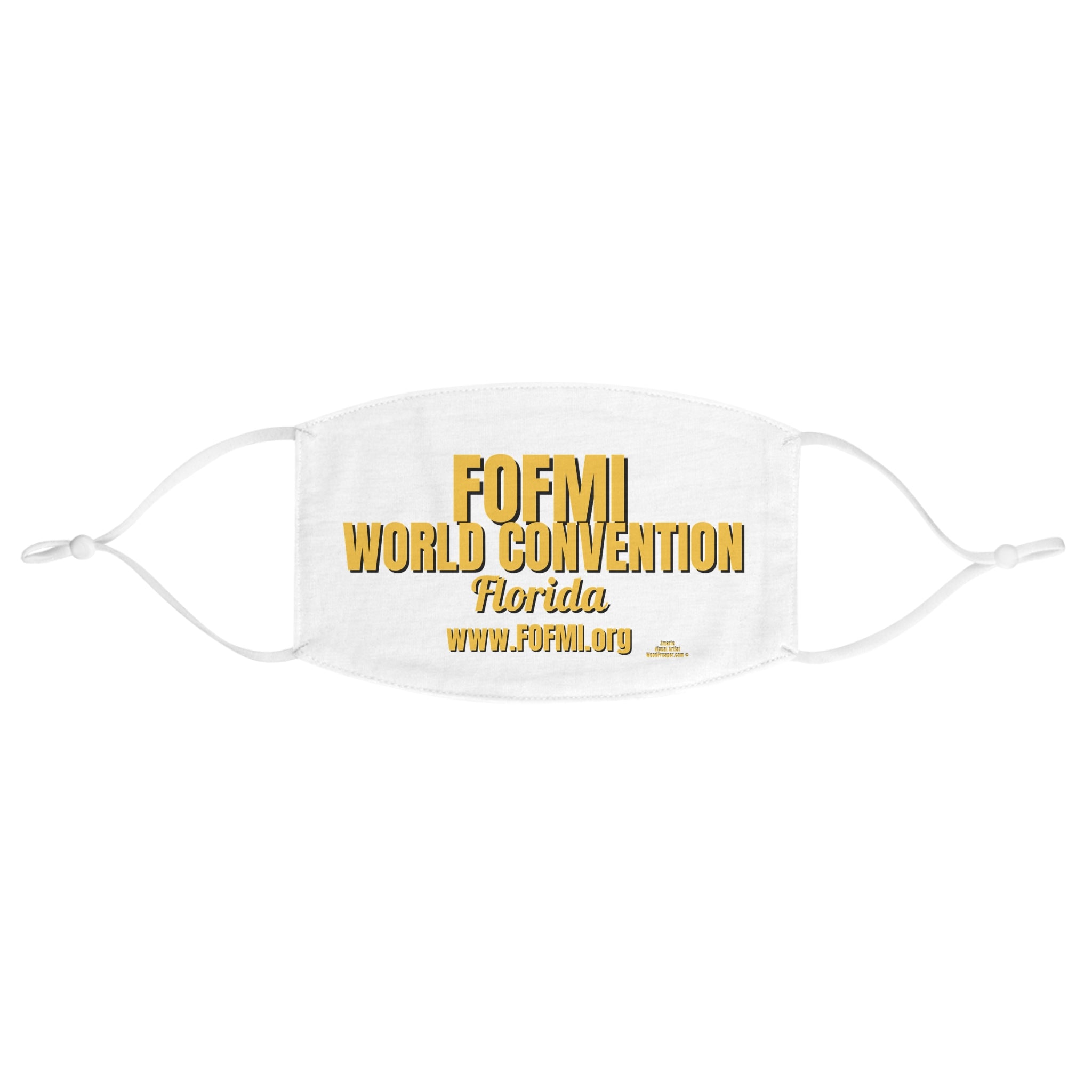 FOFMI WORLD CONVENTION Fabric Face Mask
