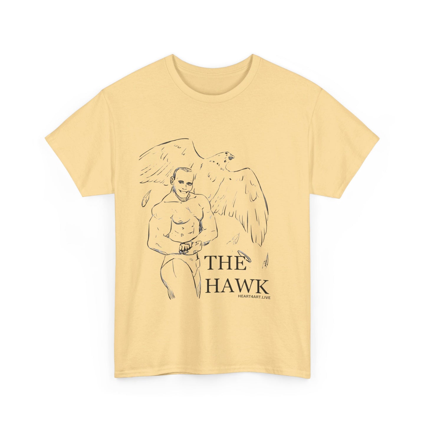 THE HAWK Unisex Heavy Cotton Tee