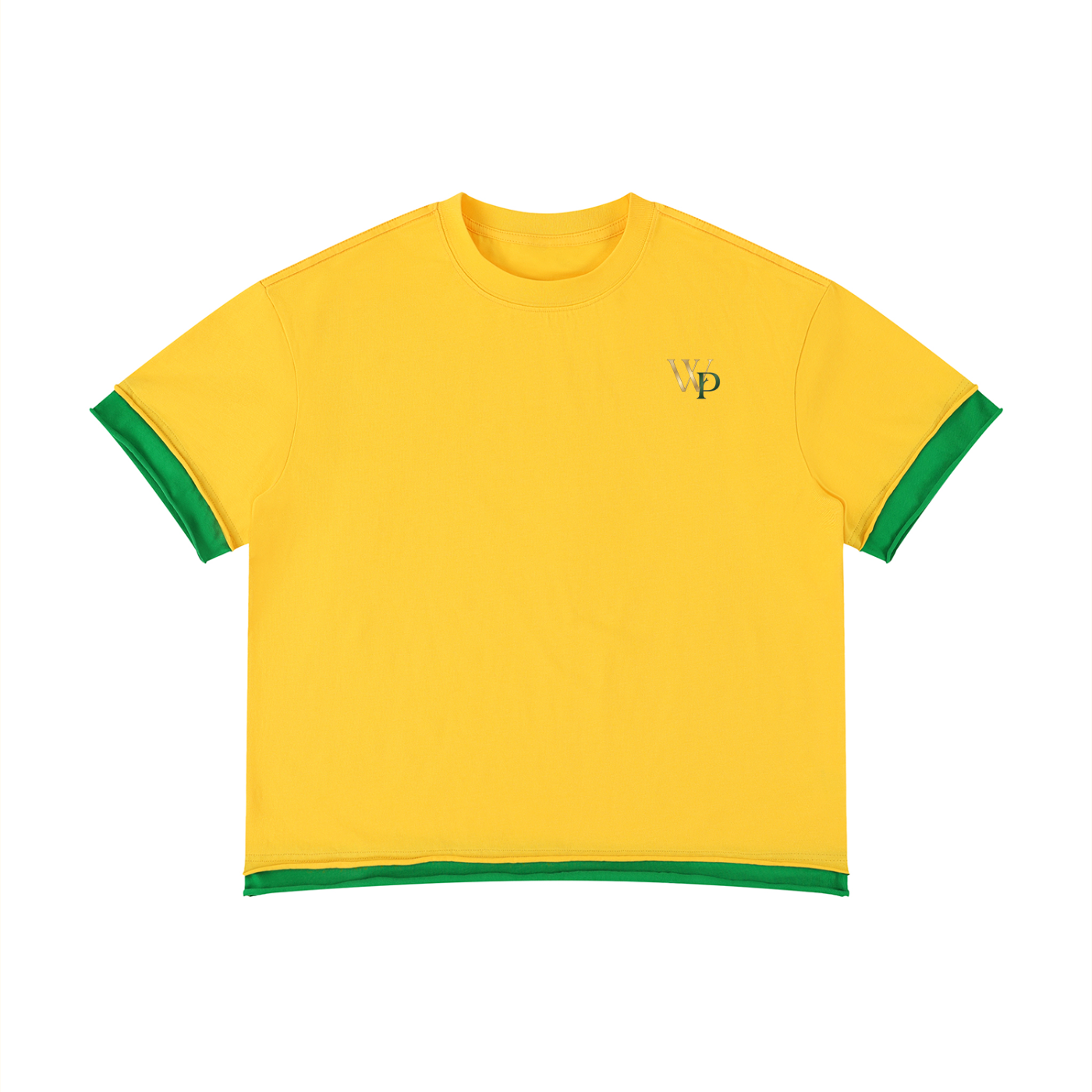 THE GENESIS COLLECTION: GARDEN Unisex Boxy Color Block T-Shirt