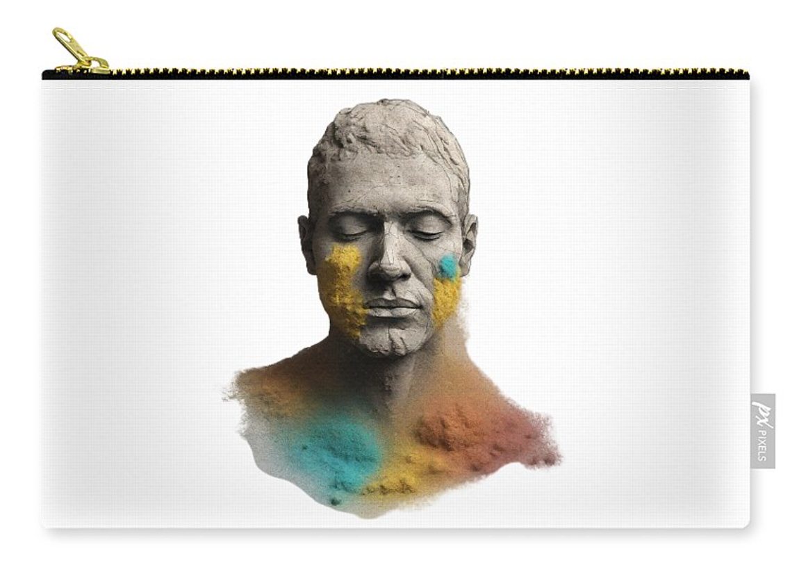 Creation of Man-Interpretation - Zip Pouch