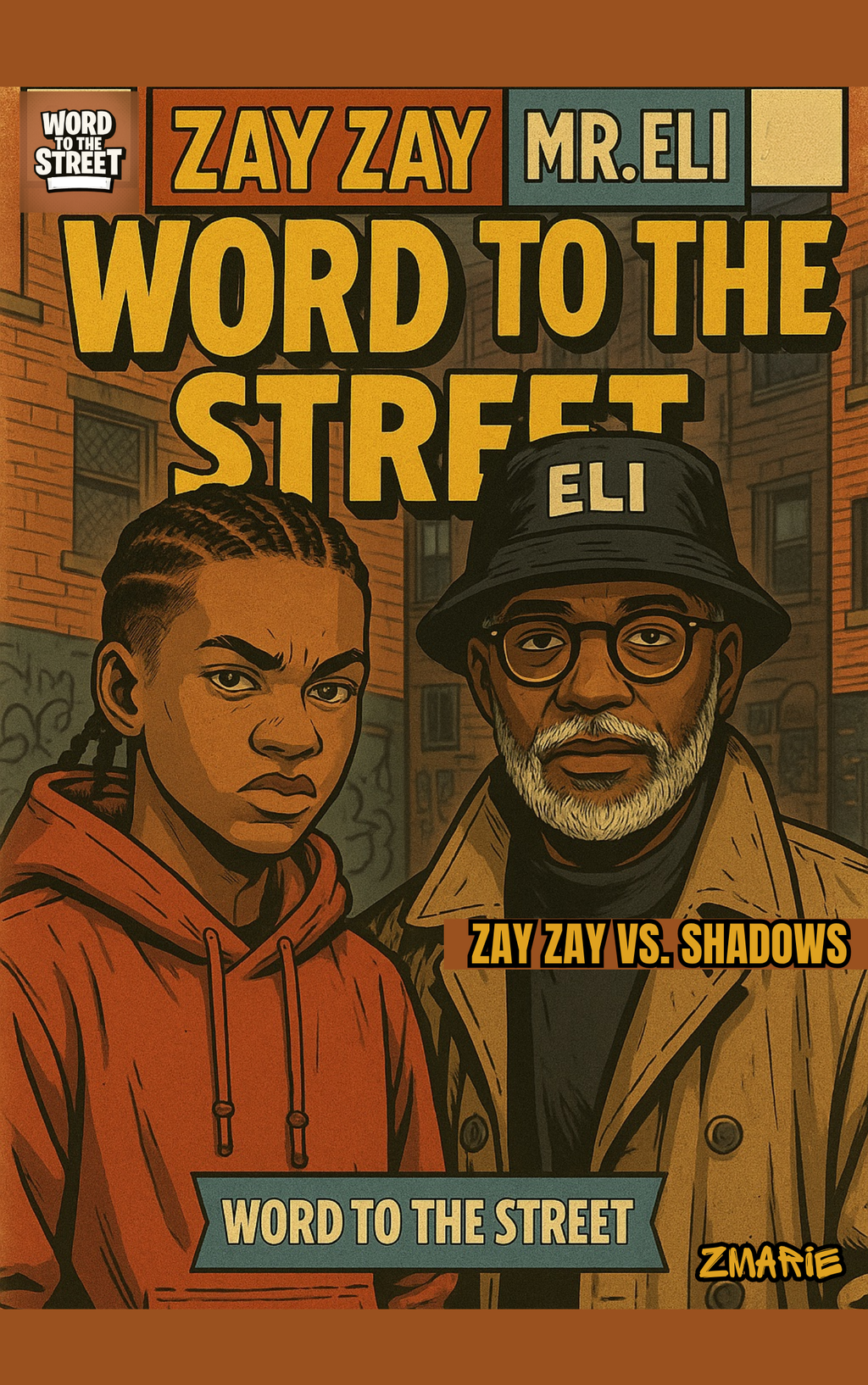 Word to the Street Comic Issue #1 | Zay Zay vs. The Shadows (Christian Hip Hop Series) Ebook