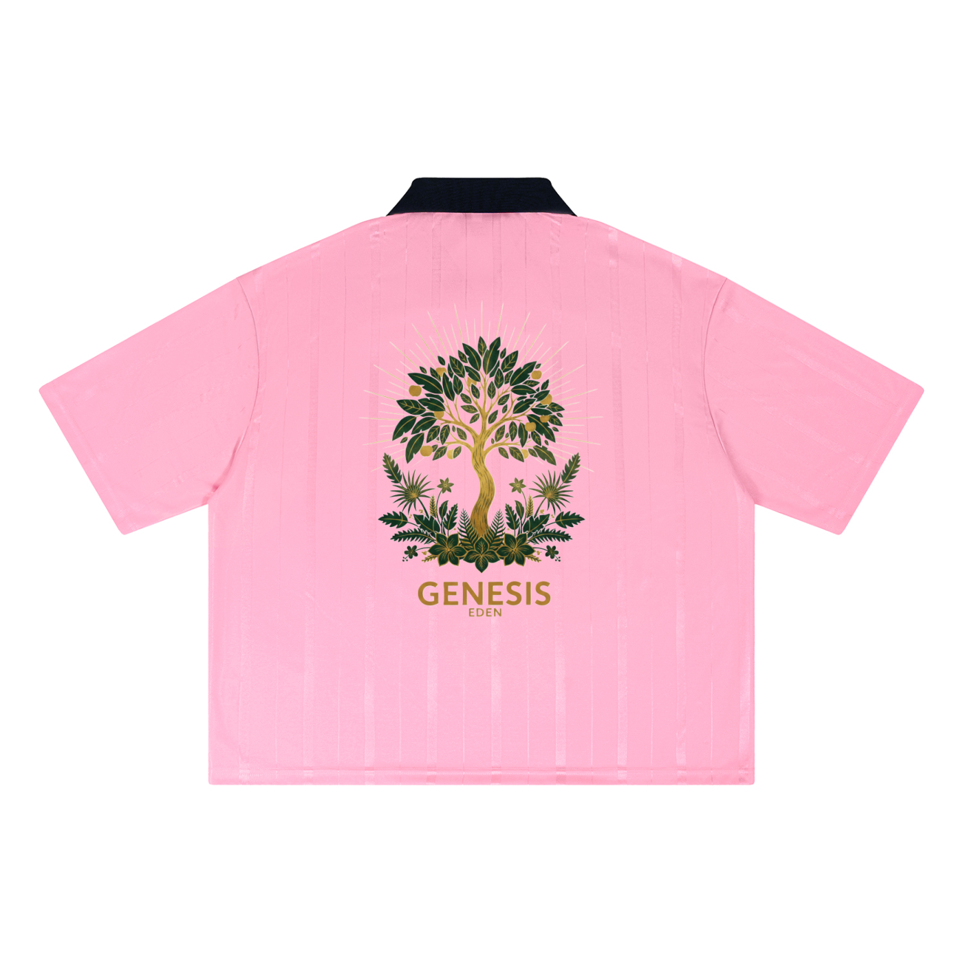 THE GENESIS COLLECTION: GARDEN Unisex Striped Boxy Soccer Jersey