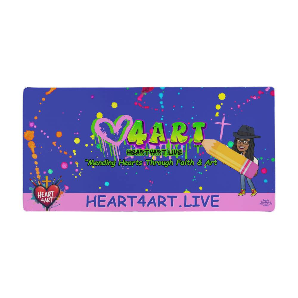 Heart4art Desk Mat