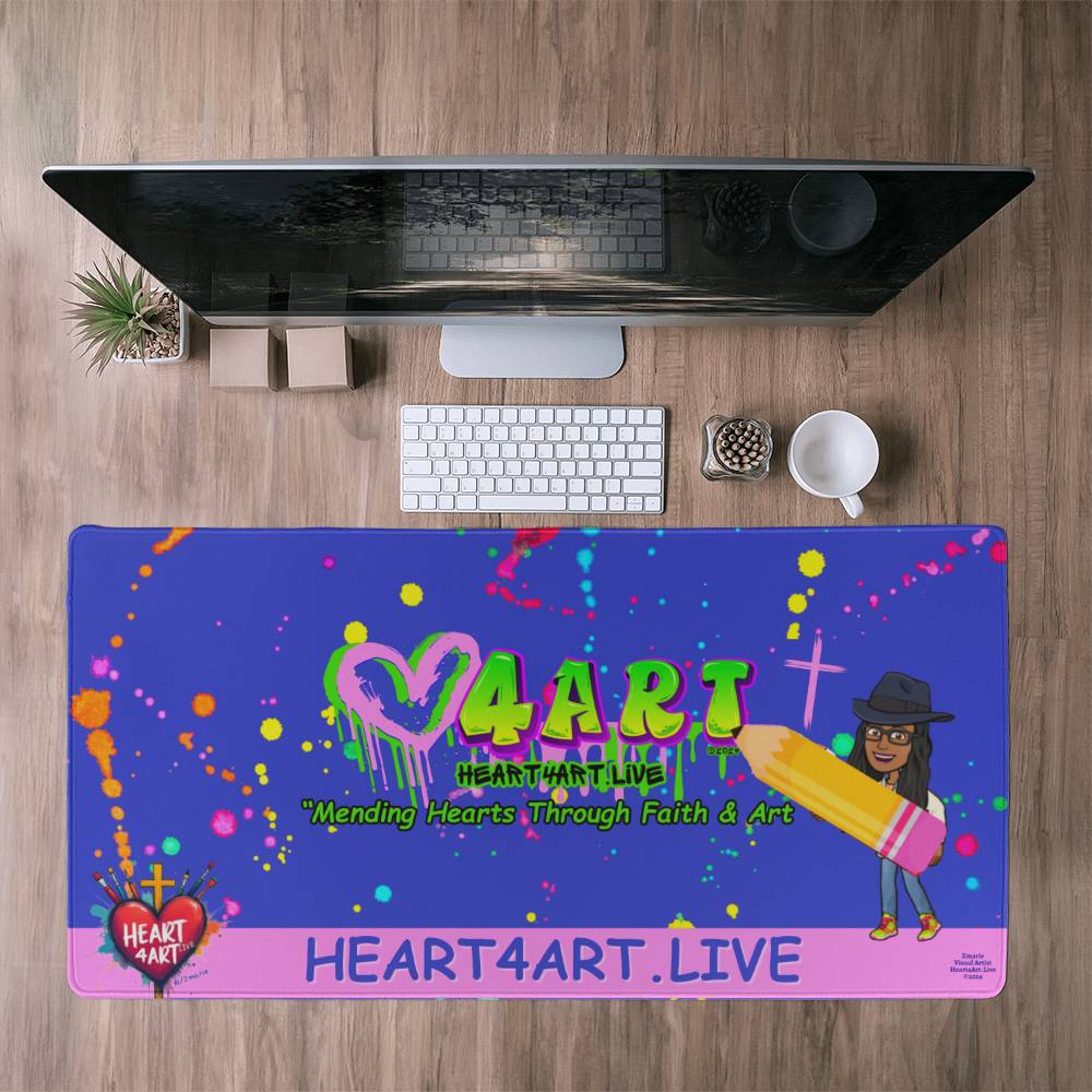 Heart4art Desk Mat