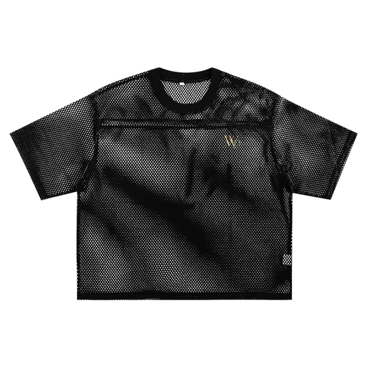 THE GENESIS COLLECTION: GARDEN Unisex See-through Boxy Net T-Shirt
